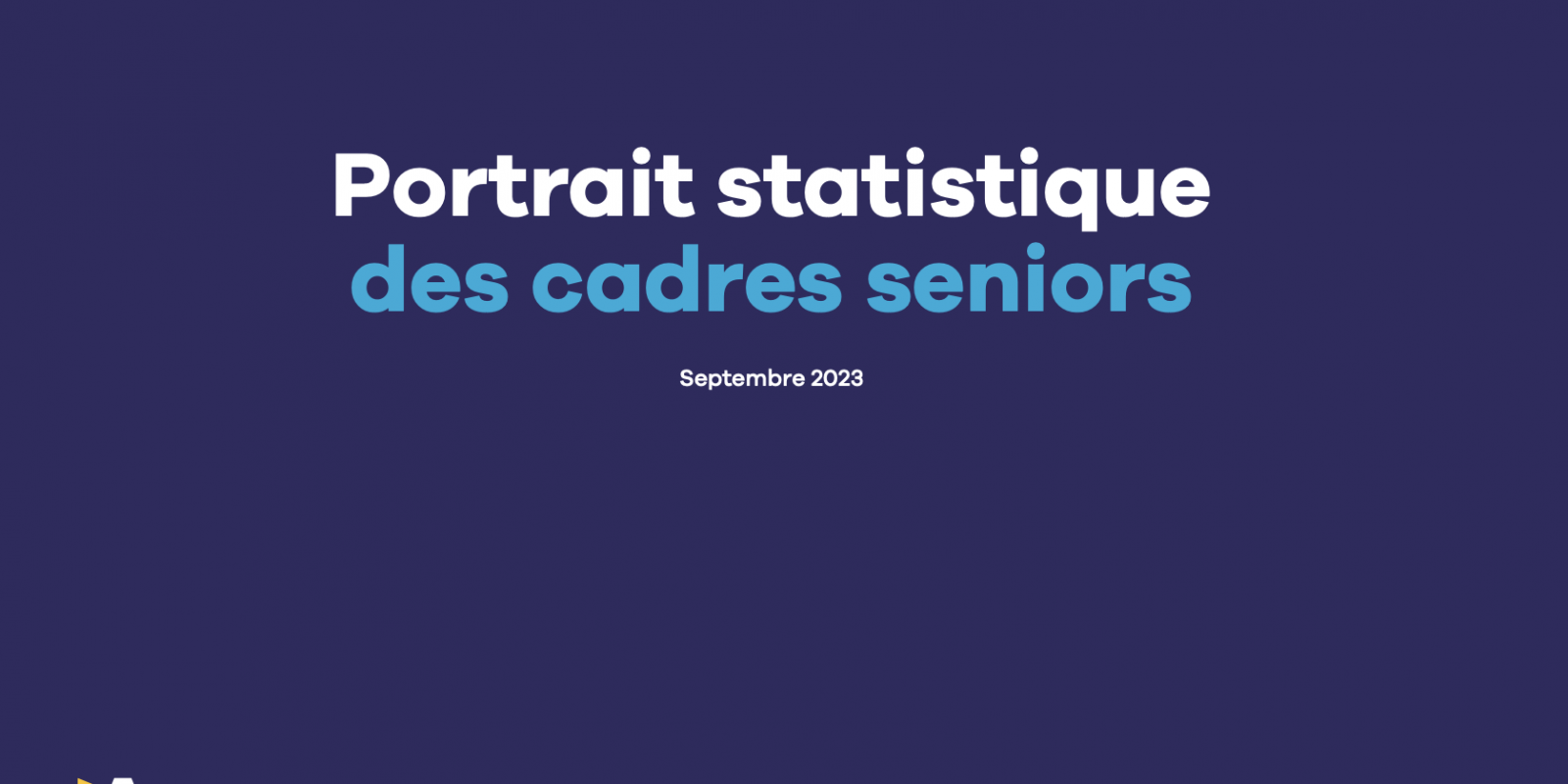 Apec - Portrait statistique des cadres seniors